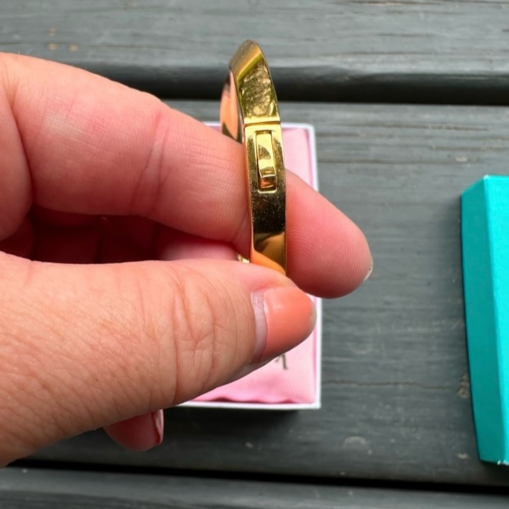 Kate Spade Gold Bangle Bracelet - Picture 4 of 11